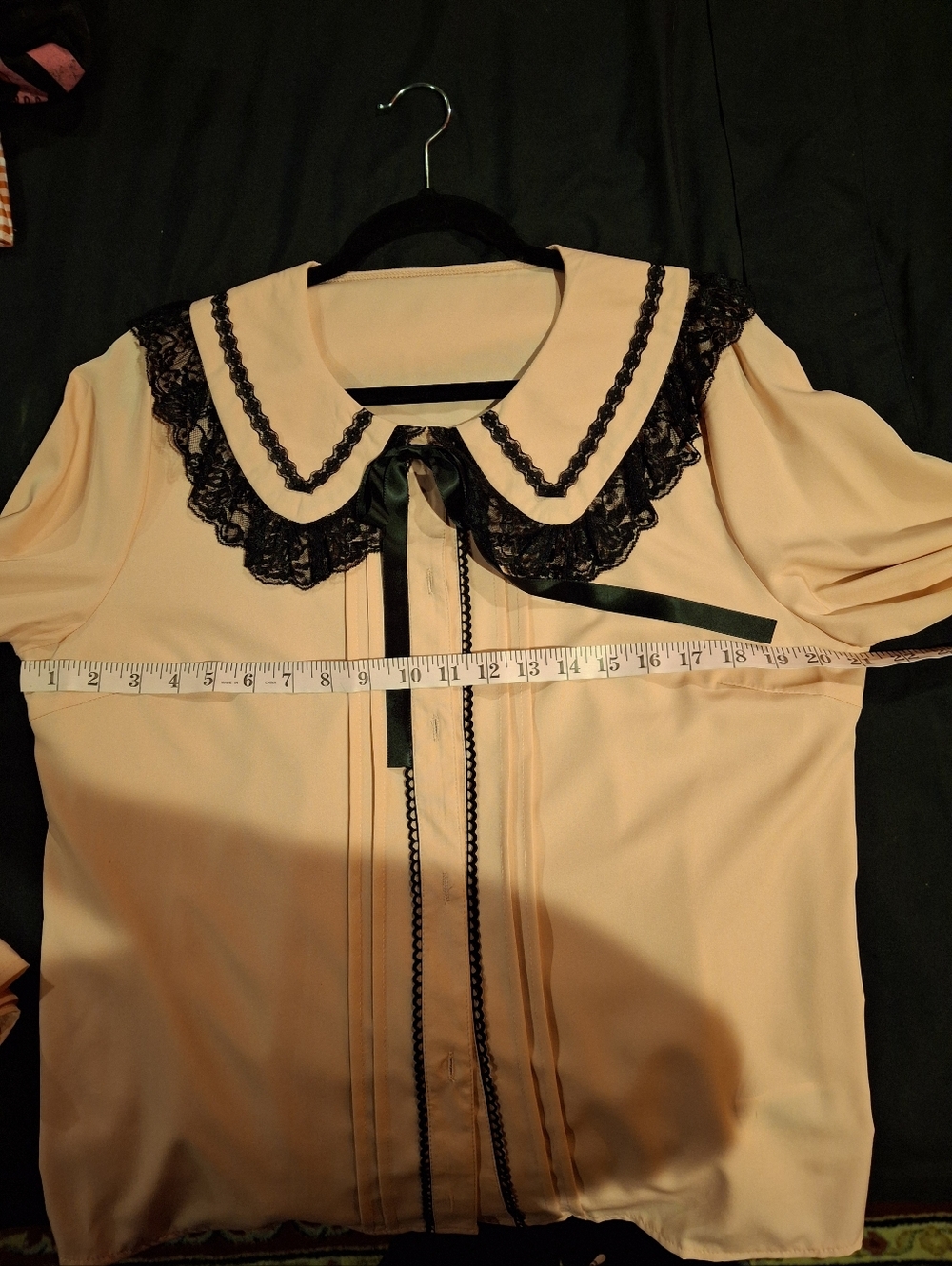 Gothic Lolita Pink Long Sleeve Shirt - Picture 4 of 7